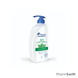 Head & Shoulders 2-in-1 Anti-Dandruff Shampoo + Conditioner - Cool Menthol 650 ml
