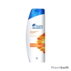 Head & Shoulders Anti-Hairfall Anti-Dandruff Shampoo For Women & Men 180 ml