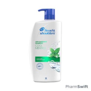 Head & Shoulders Cool Menthol Anti Dandruff Shampoo for Women & Men 1000 ml