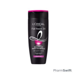 L'Oreal Paris Fall Resist 3X Anti-Hair Fall Shampoo Fragile Hair Tendency To Fall 180ml