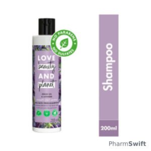 Love Beauty & Planet Argan Oil and Lavender Sulfate Free Smooth and Serene Shampoo 200 ml