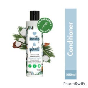 Love Beauty & Planet Coconut Water and Mimosa Flower Paraben Free Volume and Bounty Conditioner 200 ml