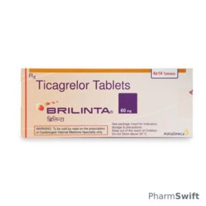 Brilinta 60mg Tablet 14'S