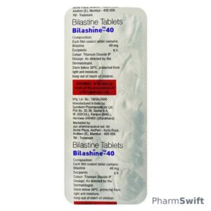 BILASHINE 40mg Tablet 10's