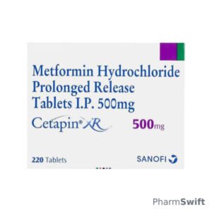 CETAPIN XR 500mg Tablet 20's