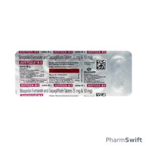 JUSTOZA B 5 Tablet 10's