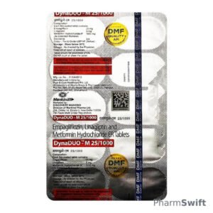 DYNADUO M 25/1000 Tablet 10's