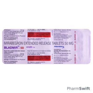 Bladmir 50mg Tablet 10'S