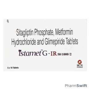 ISTAMET G IR 50/1000/2 Tablet 10's