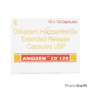Angizem CD 120mg Capsule 10'S