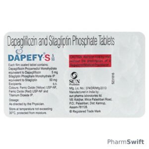 DAPEFY S 5/50 Tablet 15's
