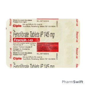 Fenolip 145mg Tablet 10'S