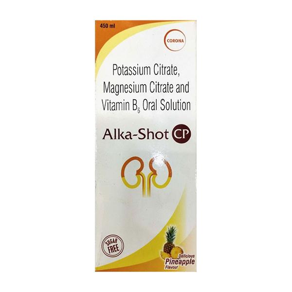 ALKA SHOT CP SUGAR FREE DELICIOUS PINEAPPLE FLAVOUR Oral Solution 450ml