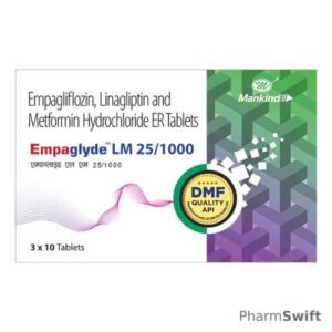 EMPAGLYDE LM 25/1000 Tablet 10's