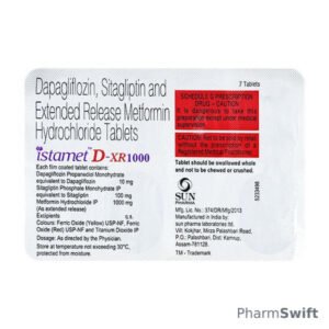 ISTAMET D XR 1000 Tablet 7's