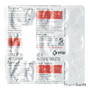 Istamet 50/500mg Tablet 15'S