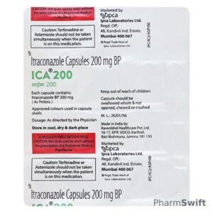 ICA 200mg Capsule 7's