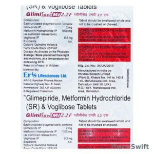 GLIMISAVE MV 2.2F Tablet 15's