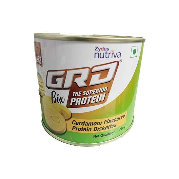 GRD BIX THE SUPERIOR PROTEIN CARDAMOM FLAVOURED Diskettes 250gm