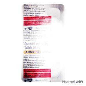 ARNX 50 Tablet 10's
