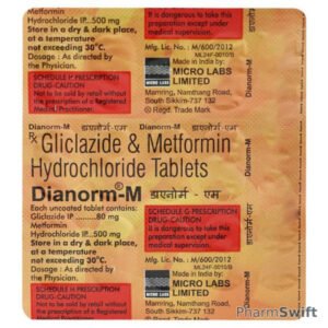 Dianorm M Tablet 15'S