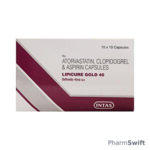 LIPICURE GOLD 40mg Capsule 10's