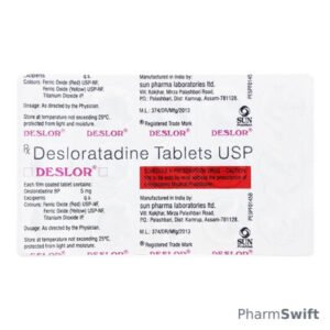 DESLOR 5mg Tablet 15's