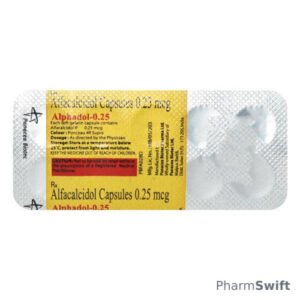 Alphadol 0.25Mcg Capsule 10'S