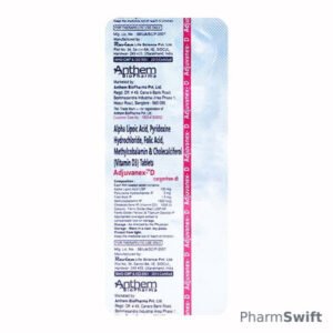ADJUVANEX D Tablet 10's