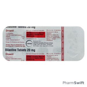 DROWNIL 20mg Tablet 10's