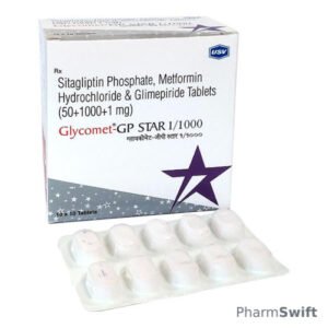GLYCOMET GP STAR 1 Tablet 10's