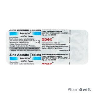 Ascazin 50mg Tablet 10'S