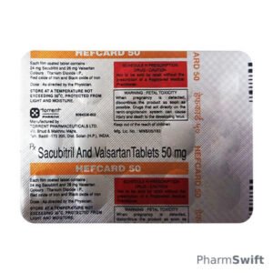 HEFCARD 50 Tablet 14's