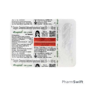LUPISIT GM 1/500 Tablet 10's