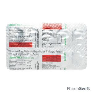 Glyree MV 2mg Tablet 10'S