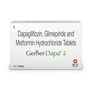 GEMER DAPA 5/2/500 Tablet 7's