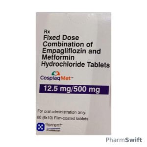 COSPIAQ MET 12.5/500mg Tablet 10's