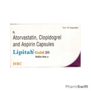 LIPITAB GOLD 20 Capsule 10's