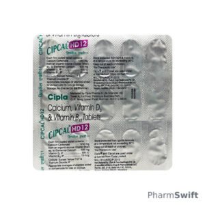 CIPCAL HD 12 Tablet 15's