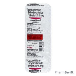 LEVOCETRIZEN 5mg Tablet 10's