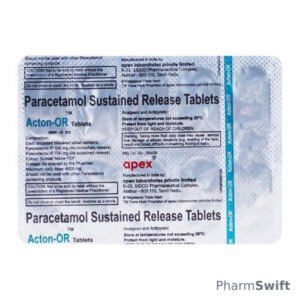 Acton OR Tablet 10'S