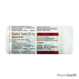 BILAFAV 20 Tablet 10's