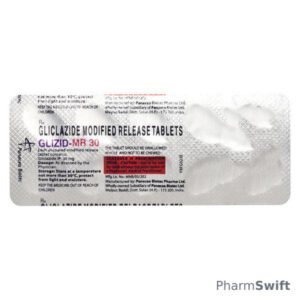 Glizid MR 30mg Tablet 10'S