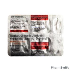 GLIMISAVE NEXA 2/500 Tablet 10's