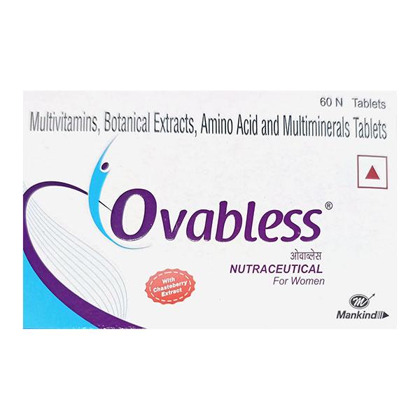OVABLESS NUTRACEUTICAL FOR WOMEN WITH CHASTEBERRY EXTRACT Tablet 10's