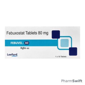 Febuvel 80mg Tablet 10'S