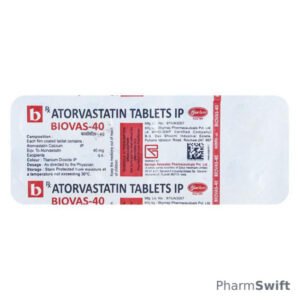 Biovas 40mg Tablet 10'S