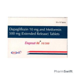 DAPNAT M 10/500 Tablet 10's