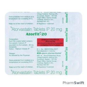 ATORFIT 20 Tablet 20's