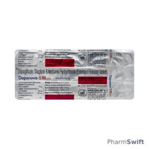 DAPANOVA SM 500 Tablet 15's